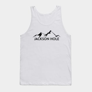 Skiing Jackson Hole Wyoming Tank Top